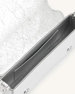 Joy Metallic Shoulder Bag - Silver