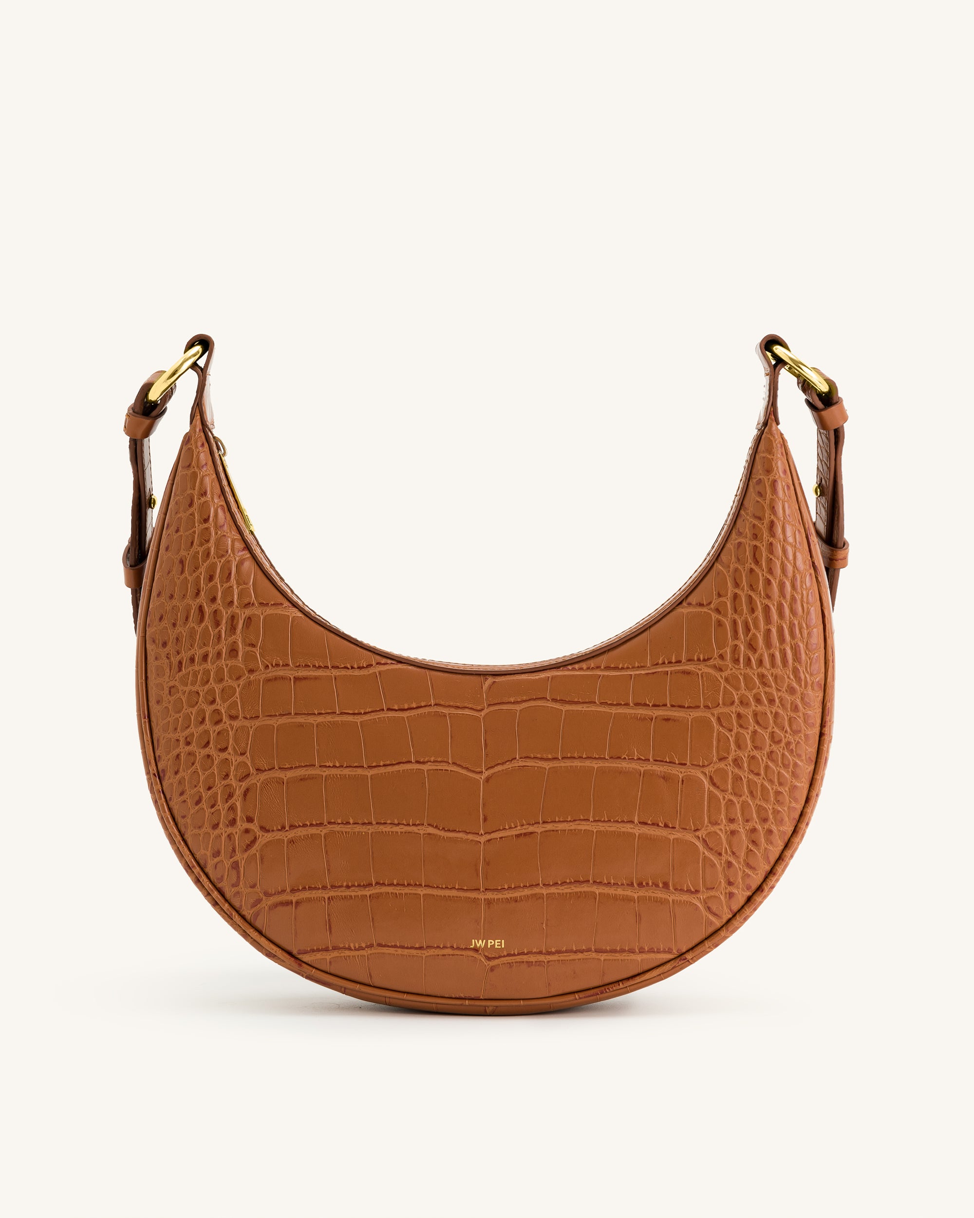  Customer reviews: JW PEI Carly Saddle Bag - Acorn Brown Croc