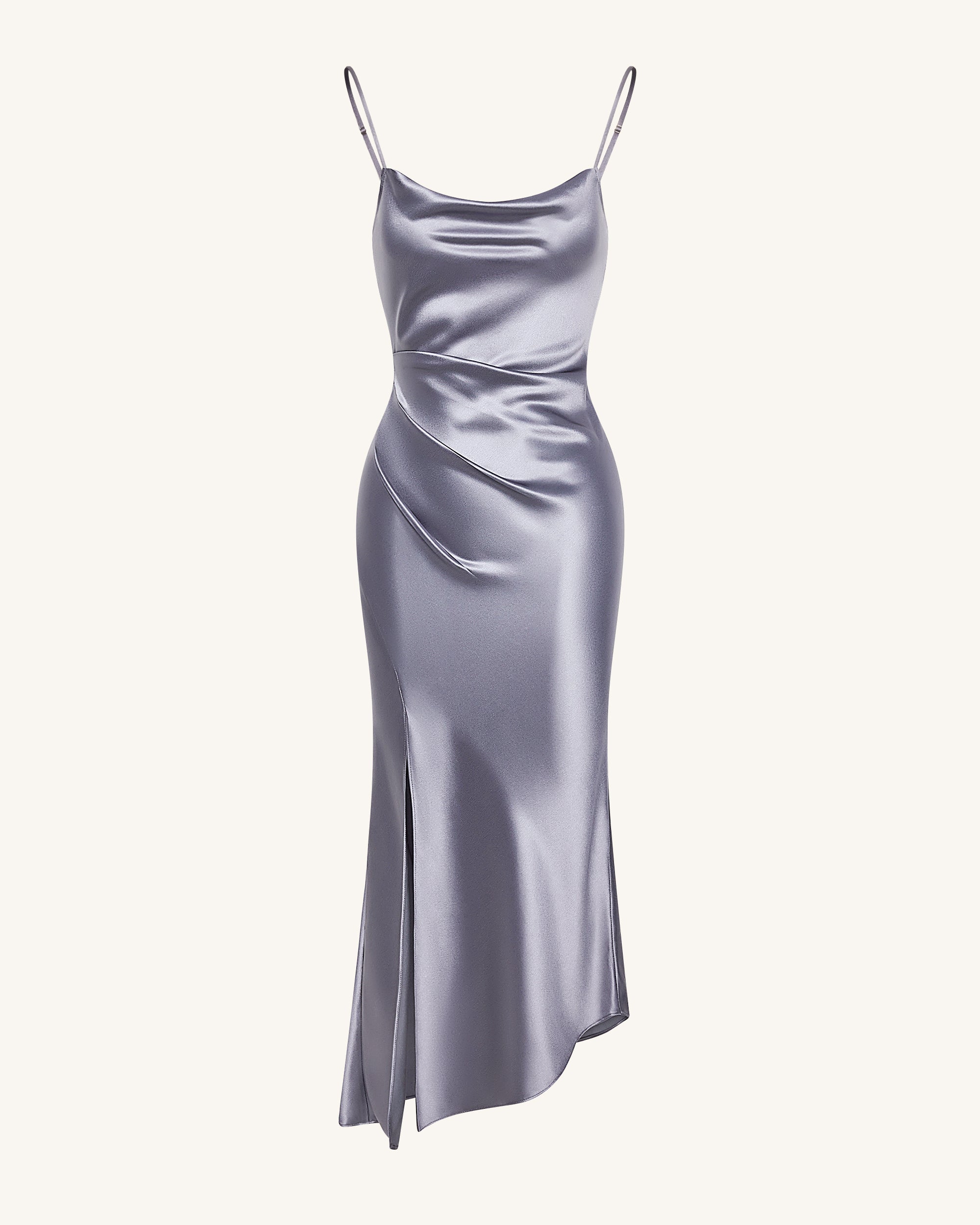 silver wet dress Silver Cut-Out Glitter Mesh Dress LASSY VIETNAM