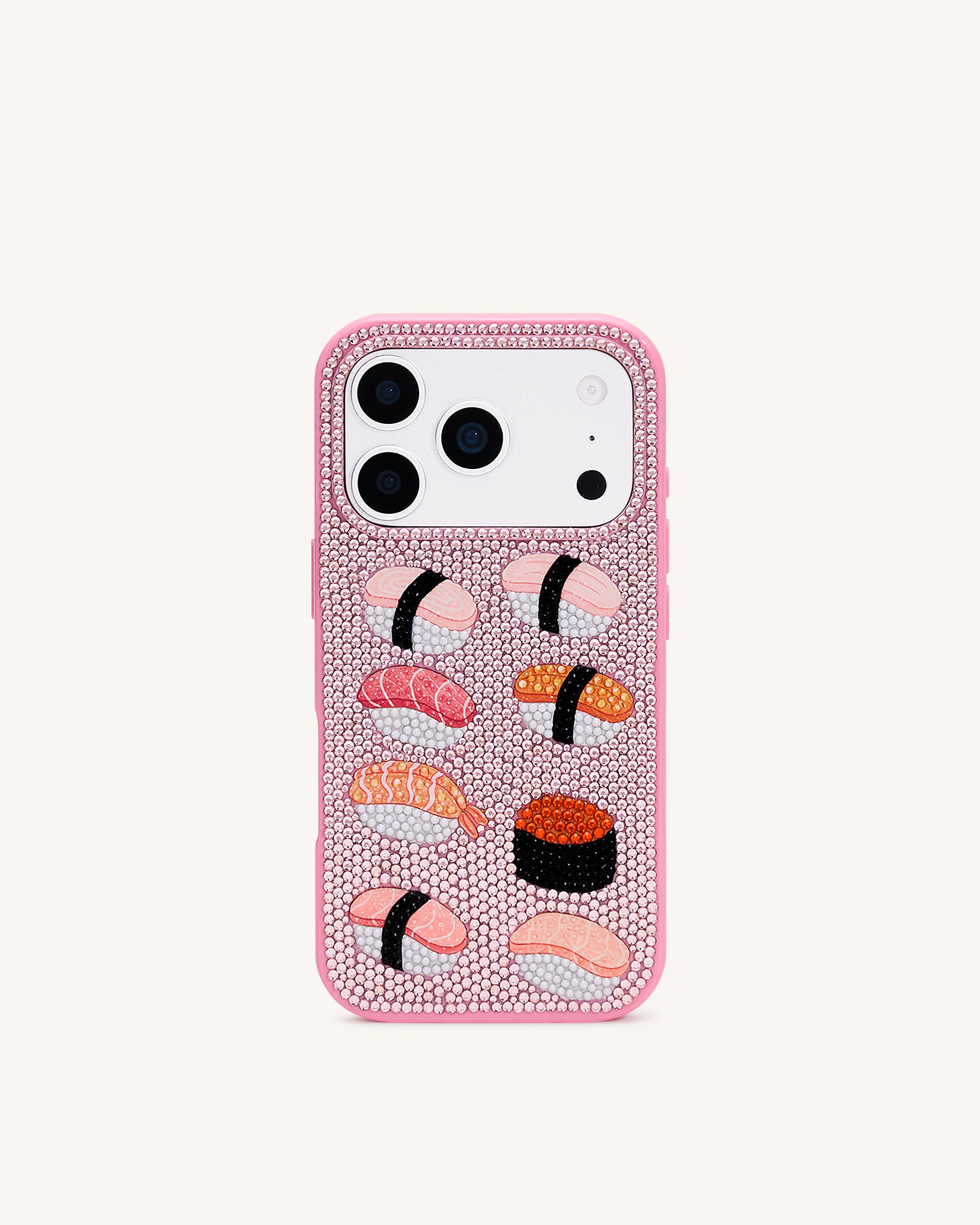 ＪＷ　ＰＥＩ　寿司iPhone15proケース Sushi Phone Case - Multicolor Pink | JW PEI