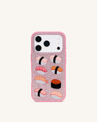 Sushi Phone Case - Multicolor Pink