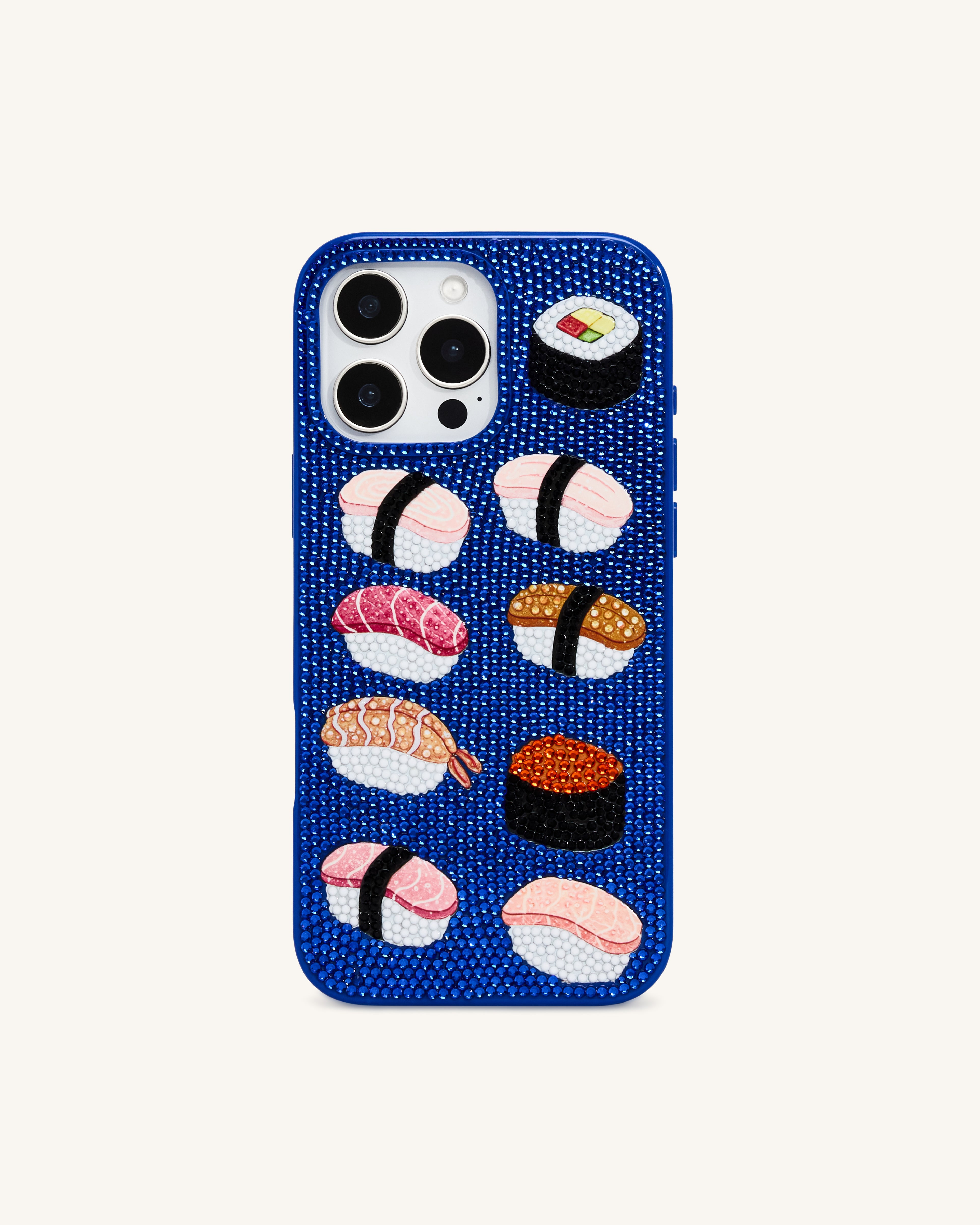 ＪＷ　ＰＥＩ　寿司iPhone15proケース Sushi Phone Case - Multicolor Blue | JW PEI