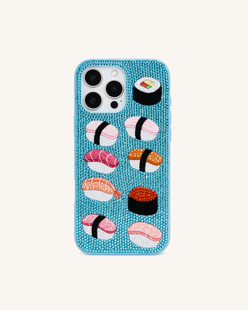 Sushi Phone Case - Light Blue