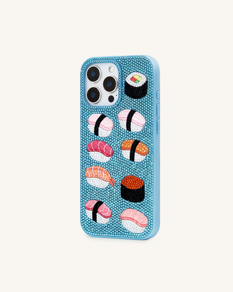 Sushi Phone Case - Light Blue