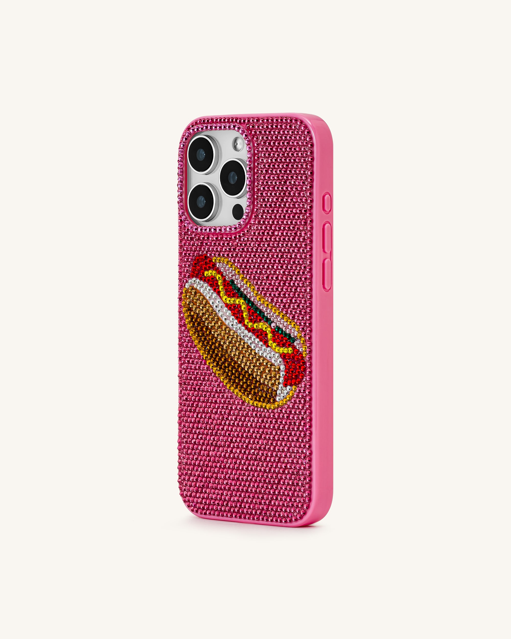Hot Dog Phone Case - Multicolor Pink | JW PEI Hot Dog Phone Case - Multicolor Pink | JW PEI