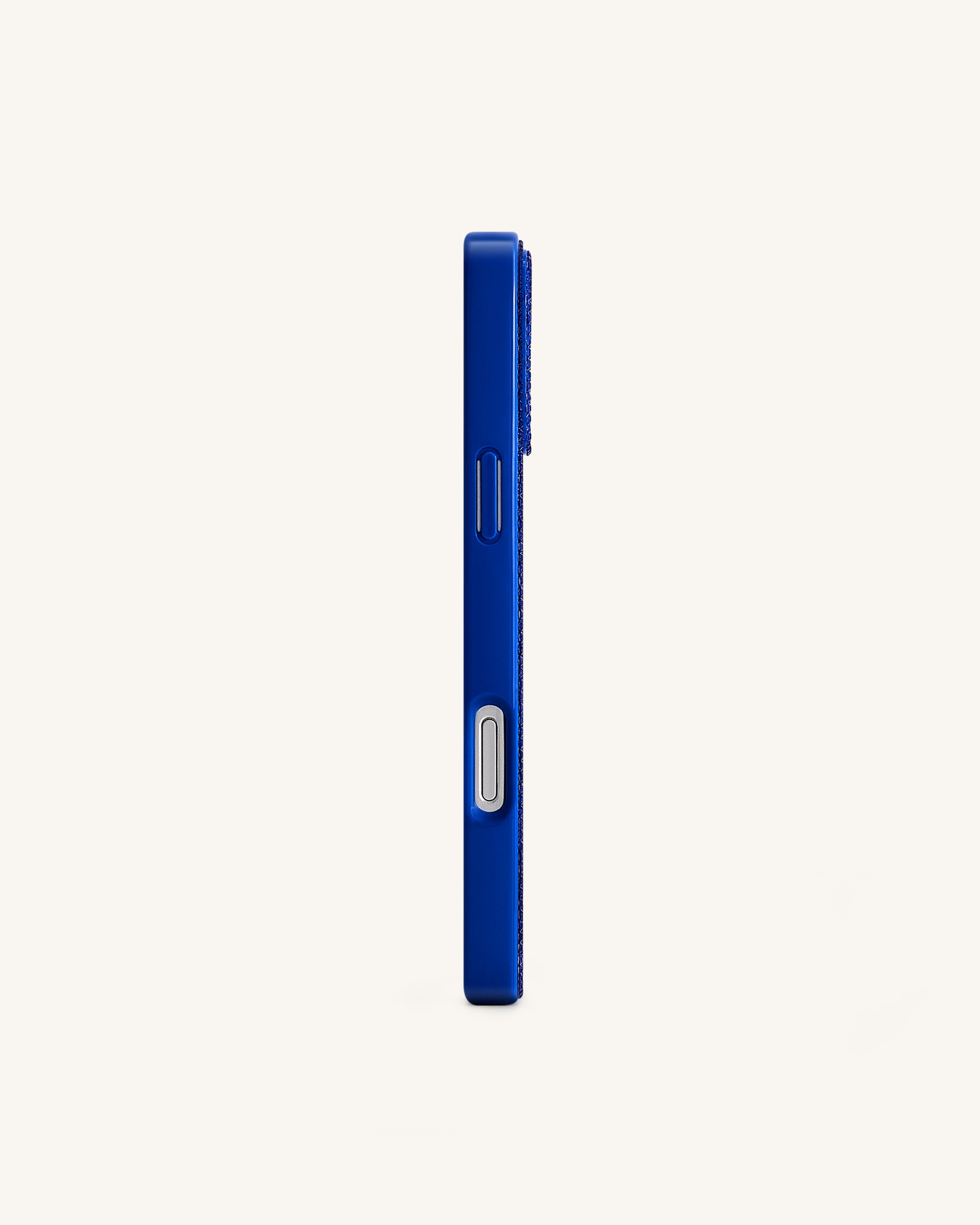 Lemon Artificial Crystal Phone Case - Blue