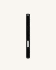 Ballerina Artificial Crystal Phone Case - Black