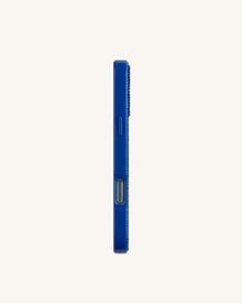 Cool Bunny Artificial Crystal Phone Case - Royal Blue