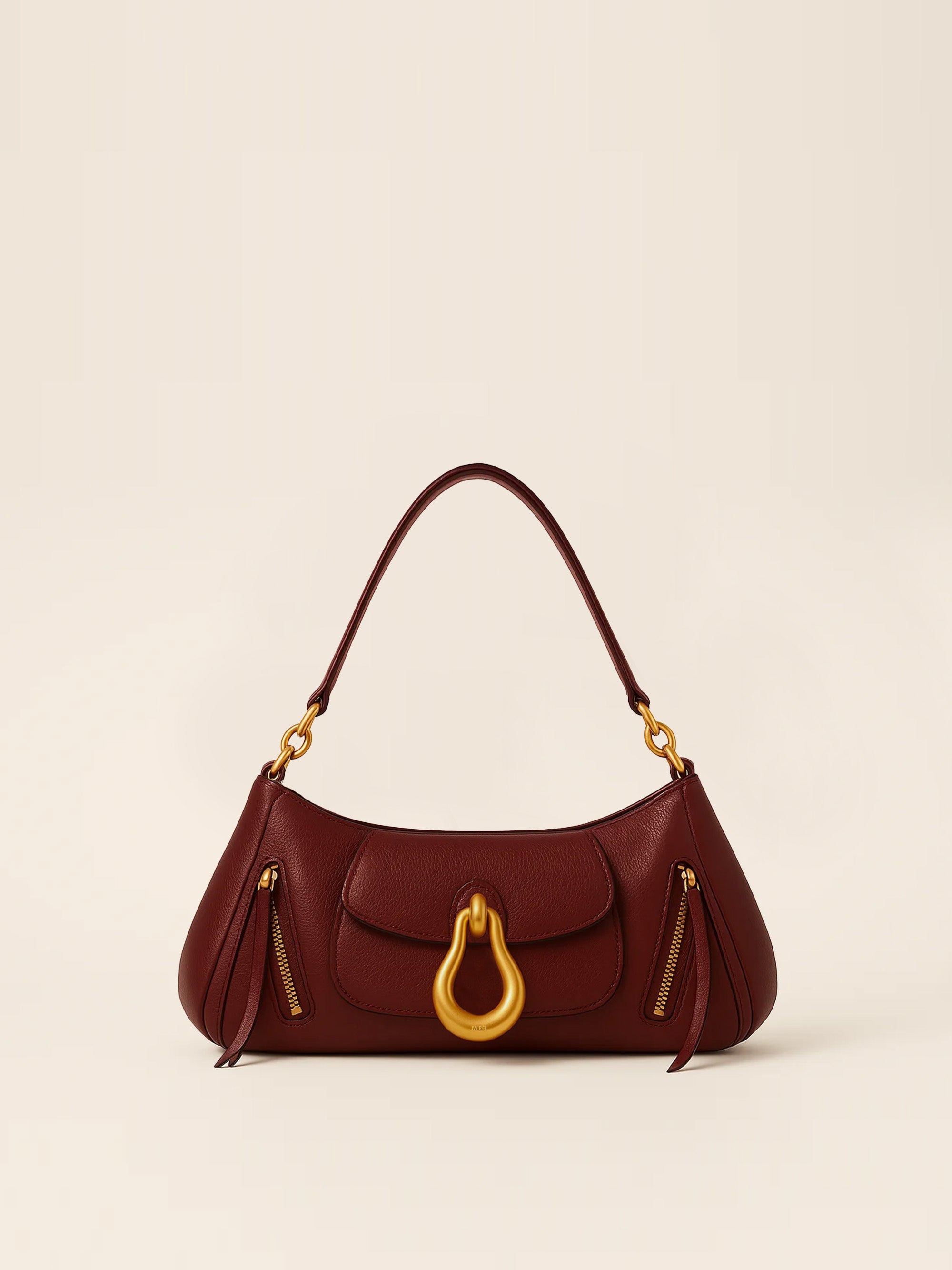 Victoria Shoulder Bag - Burgundy