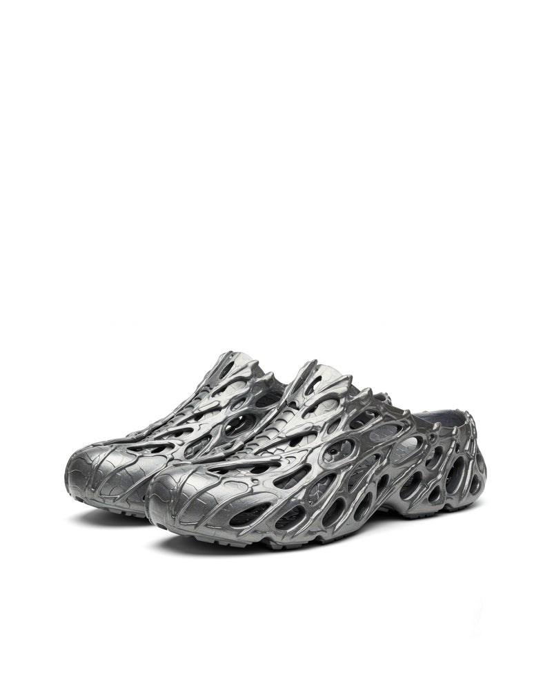 Seraphine Skeletal Design Slip-Ons - Silver