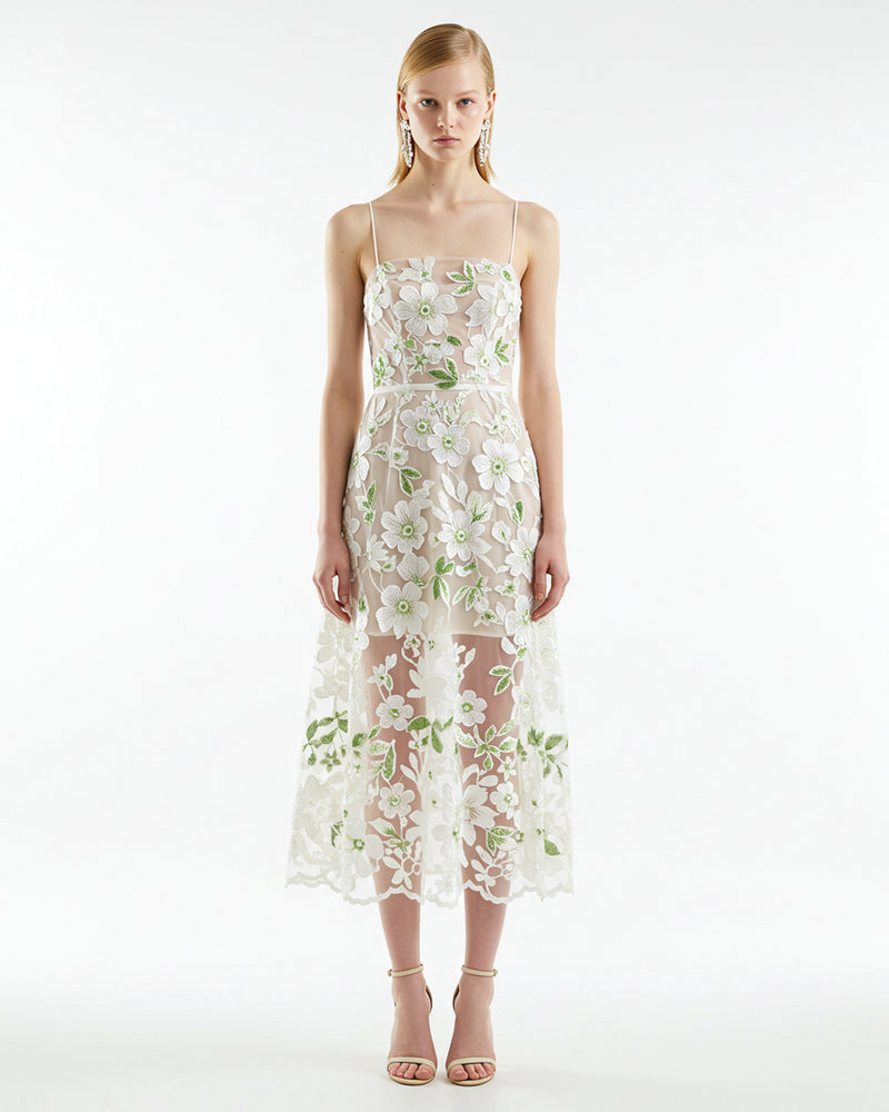 Josephine Dress - Beige