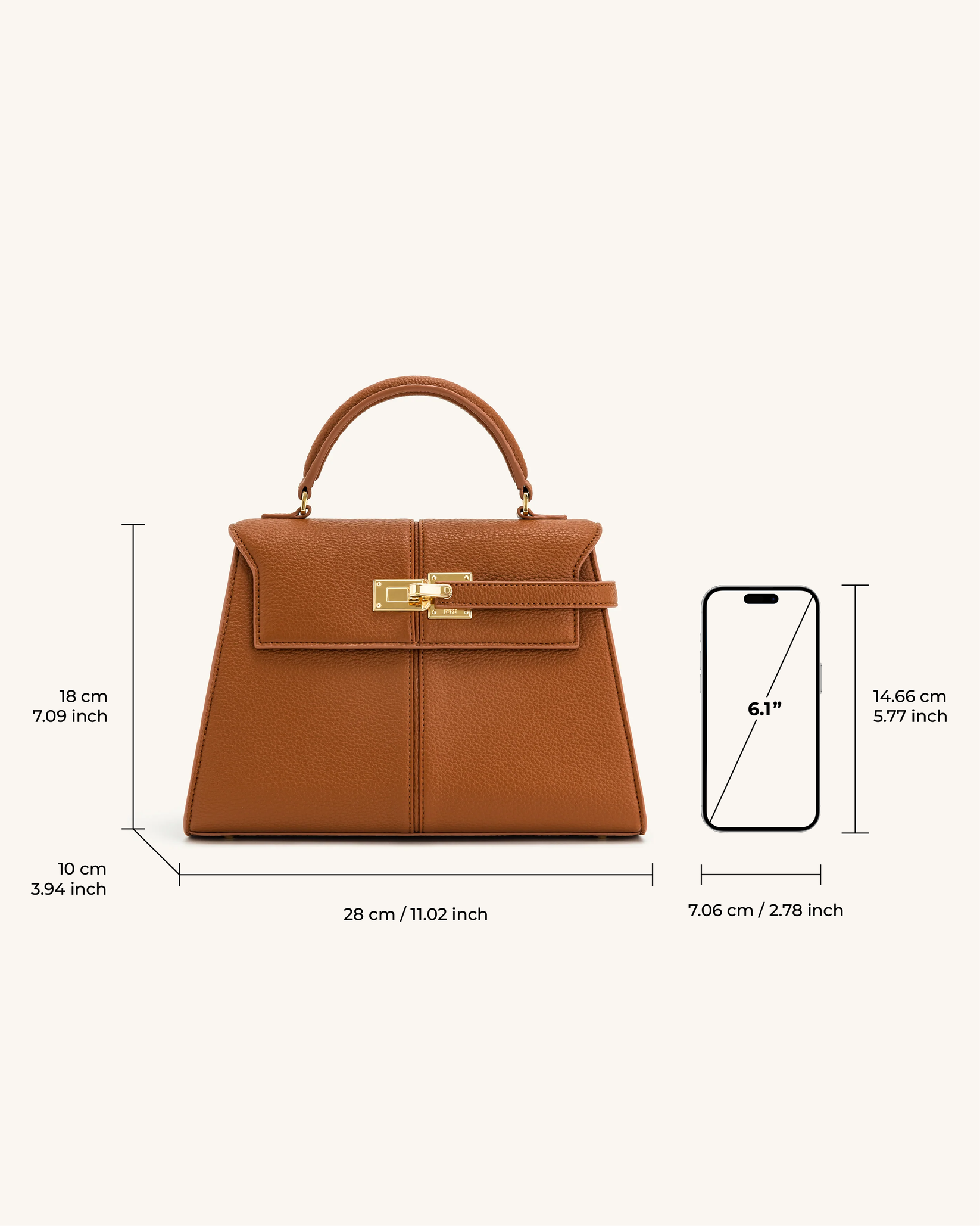 Elise Large Top Handle Bag main image 0