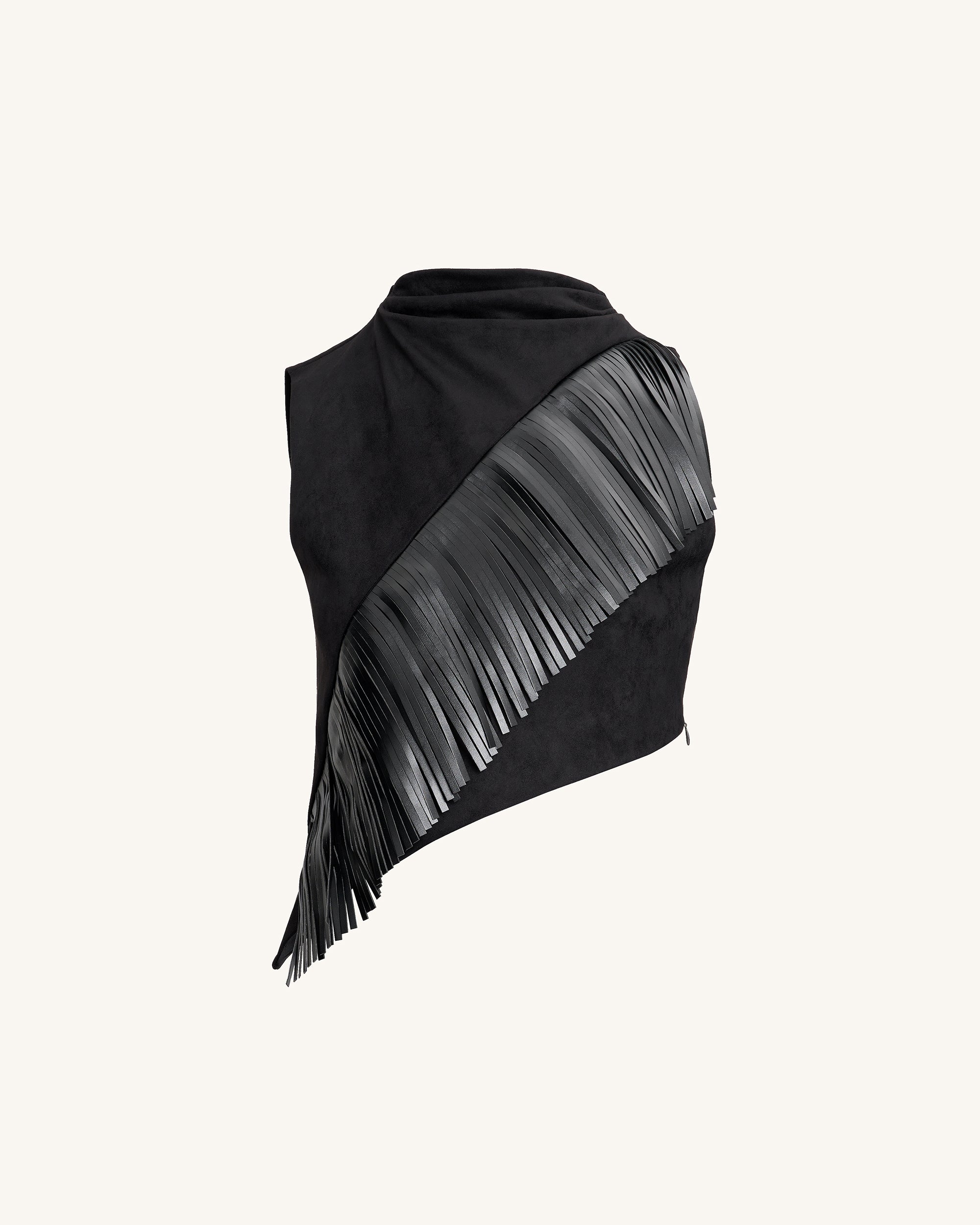 【あん】willfully aslope fringe tiered SK Scully Western Skirt Womens Suede Tiered Fringe Zip Mini