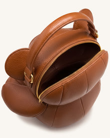 Teddy Bear Novelty Crossbody Bag - Brown