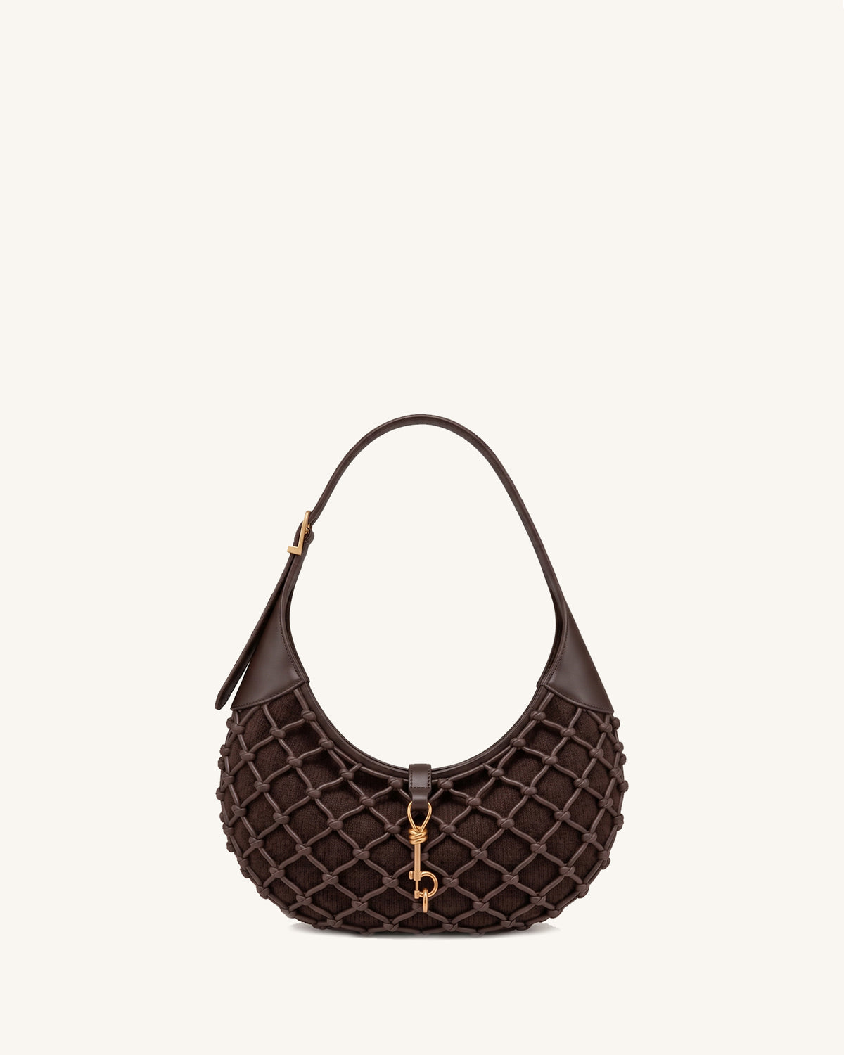 Juliette Knot Hobo Bag - Brown