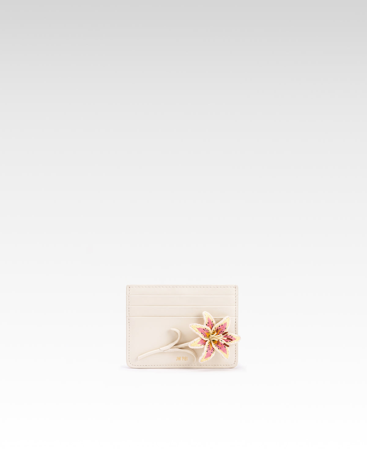 Lily Card Holder - Cream