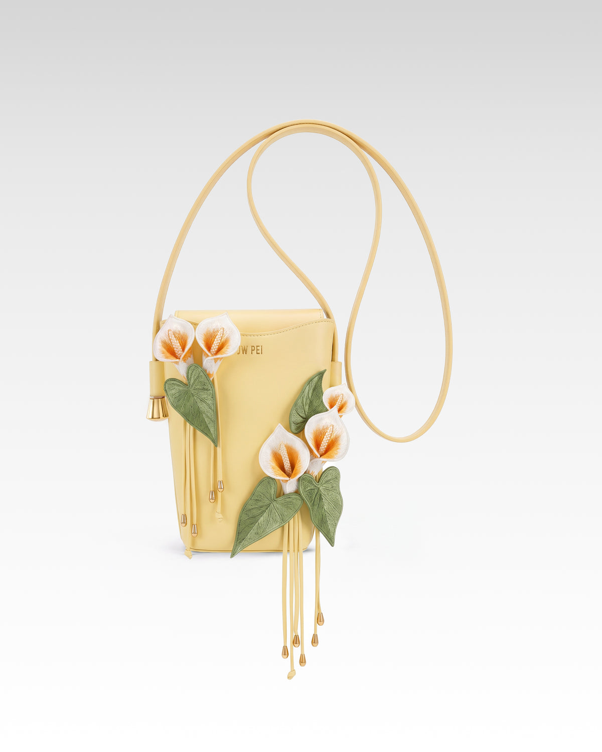 Calla Lily Crossbody Bag - Yellow