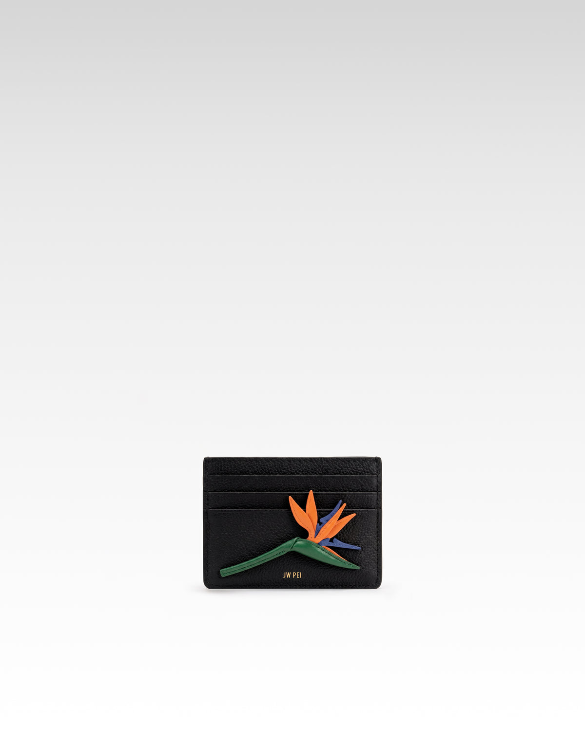 Paradise Bird Card Holder - Black