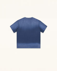 Essential Acid Wash Boxy Tee - Vintage Blue