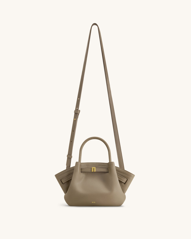 Hana Mini Tote Bag - Mud Gray