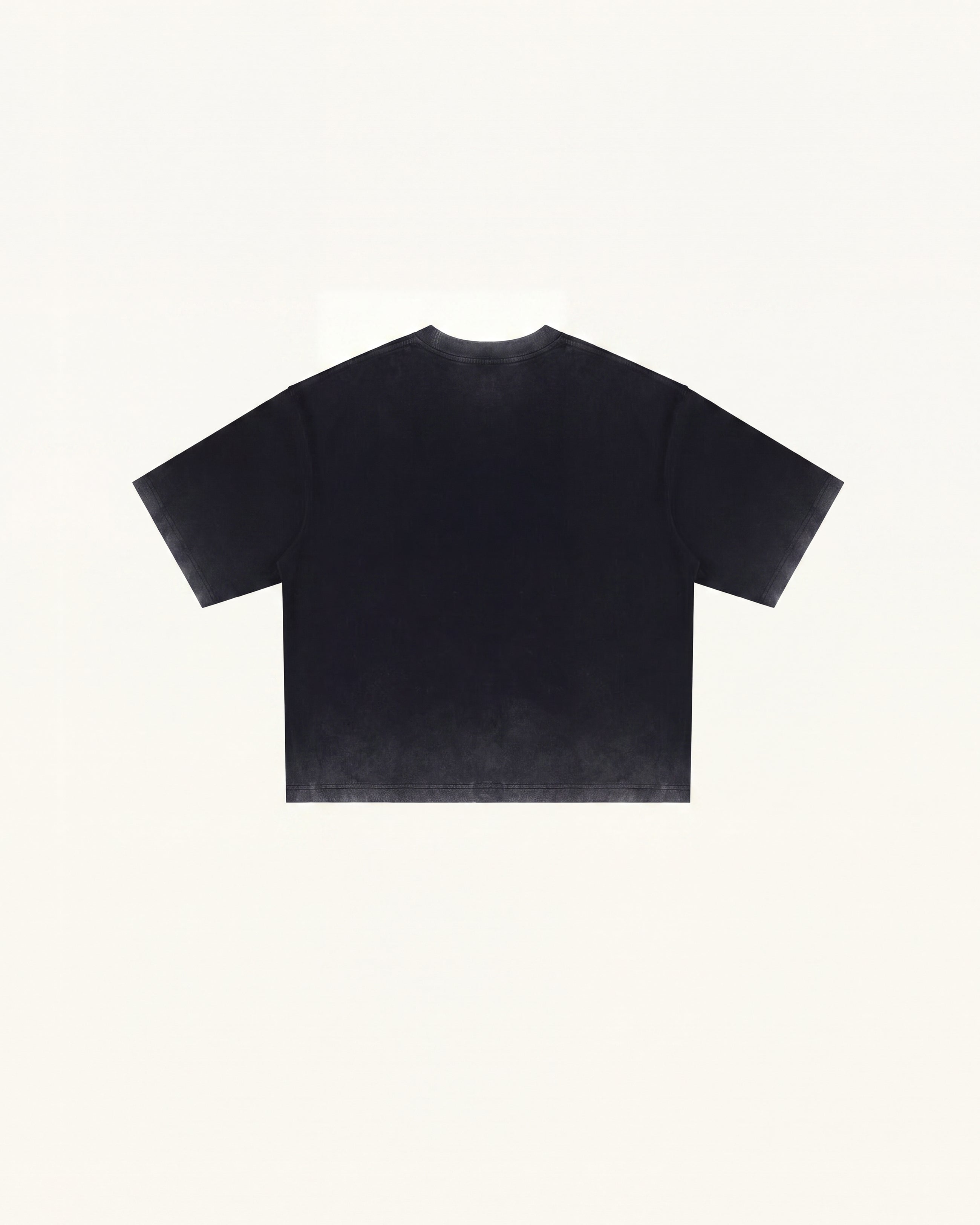 The Crystal Strawberry Graphic Tee - Faded Black