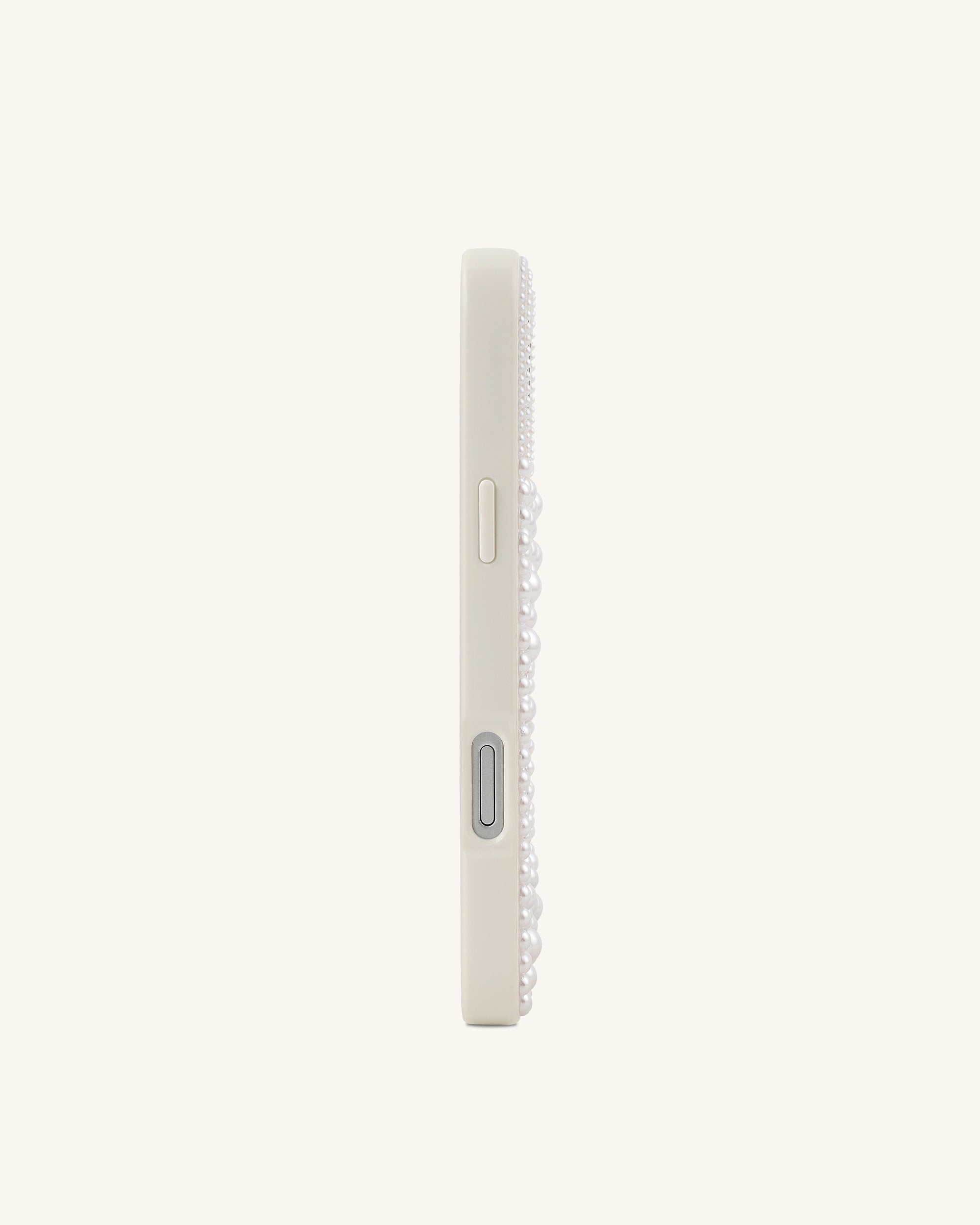 Red Coral Pearl Phone Case - White