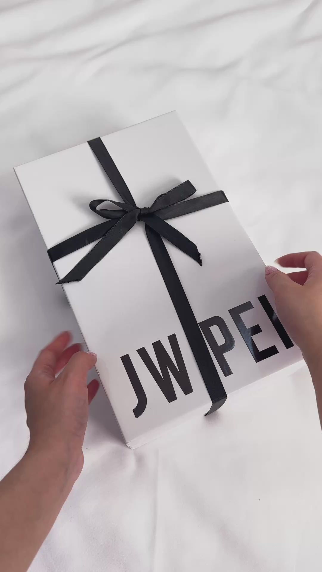 Hana Mini Faux Suede Tote Bag - Off White | JW PEI