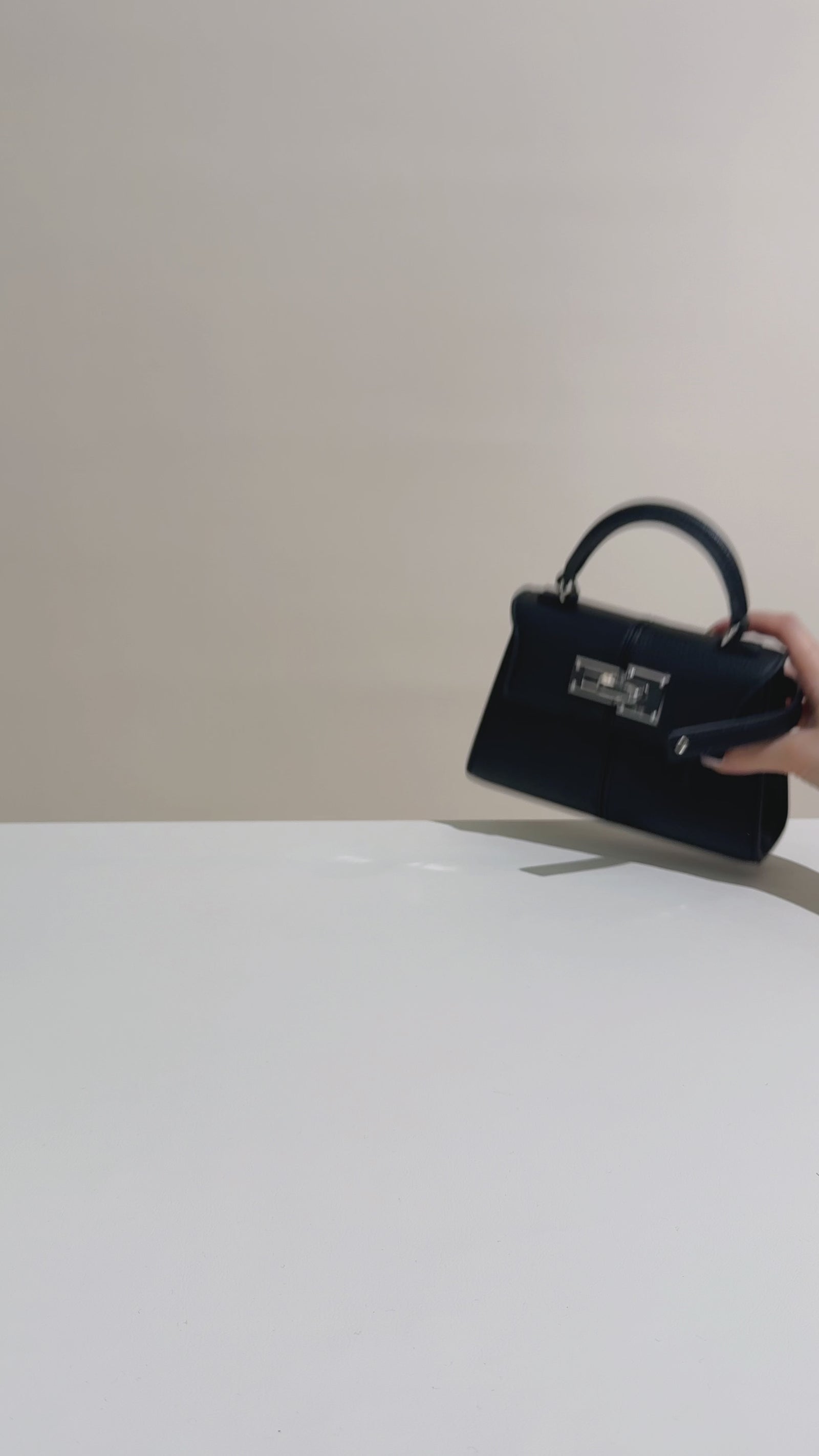 Elise Top Handle Bag - Black | JW PEI