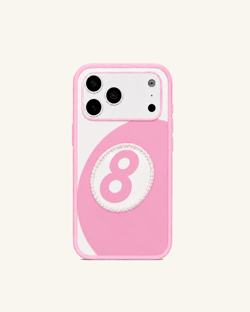 Pink Billiard Ball Phone Case – Pink