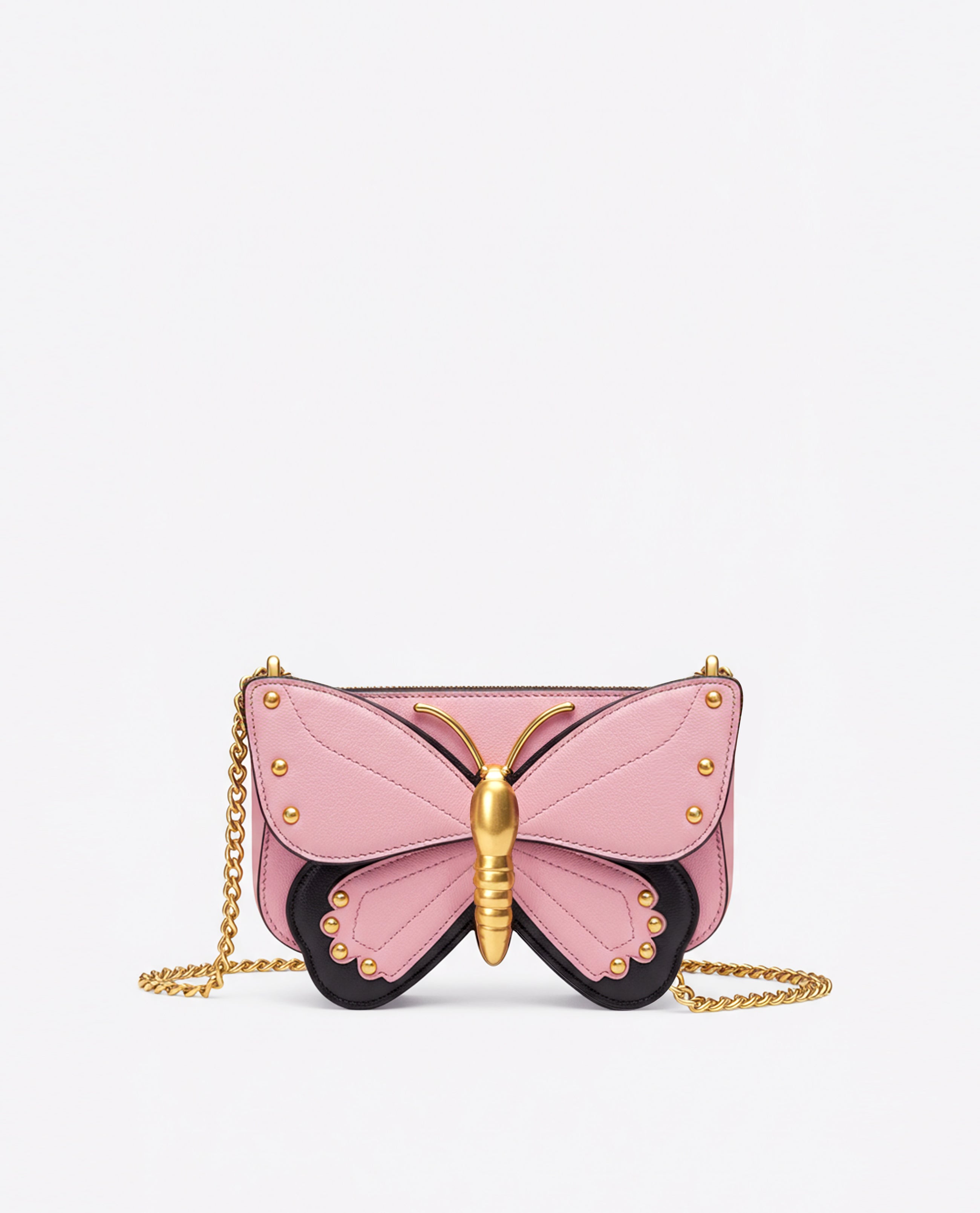 Mya Butterfly Chain Bag - Pink
