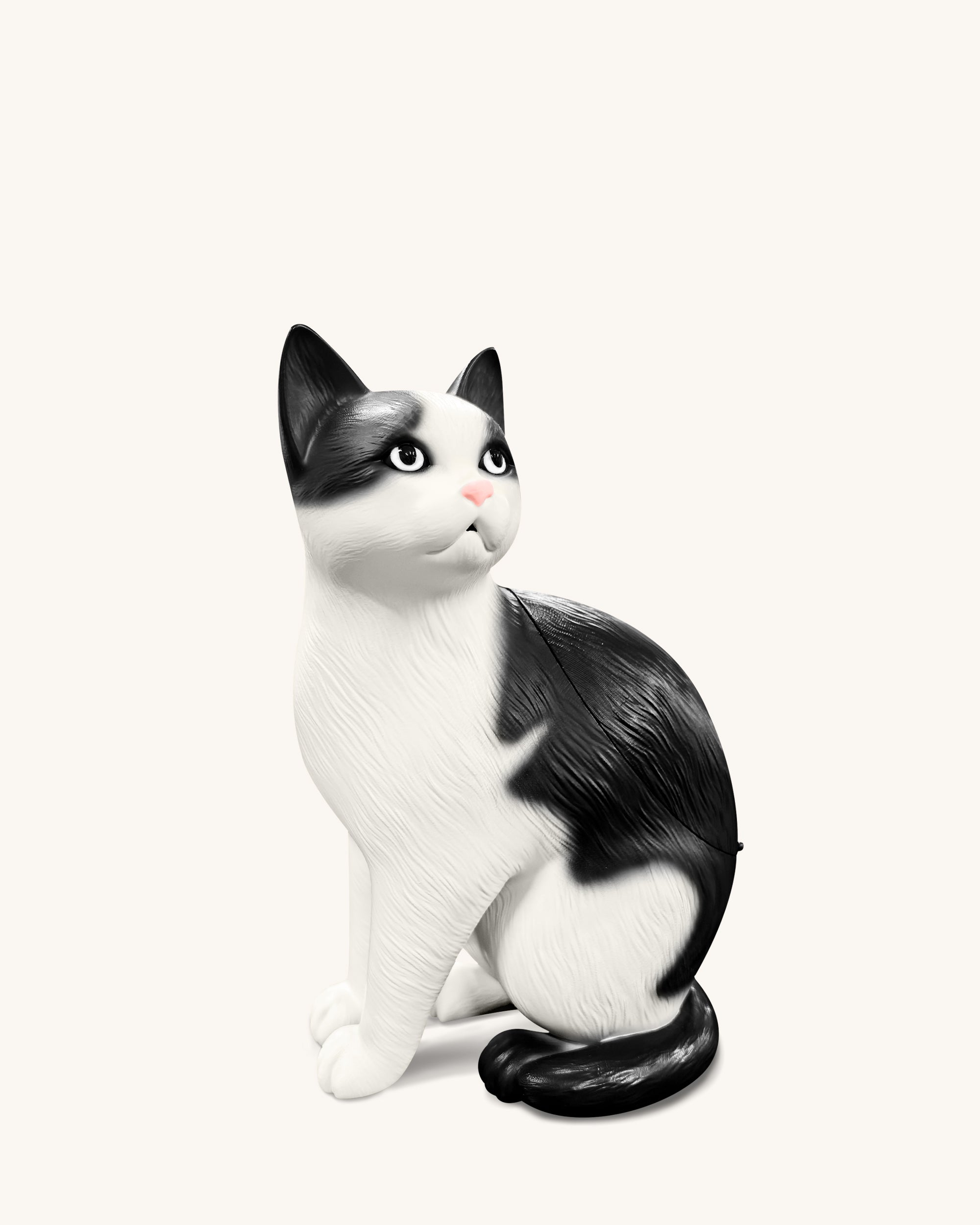 Emily Cat Handbag - Black and White