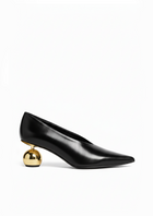 Stella Sphere Heel Pumps – Black