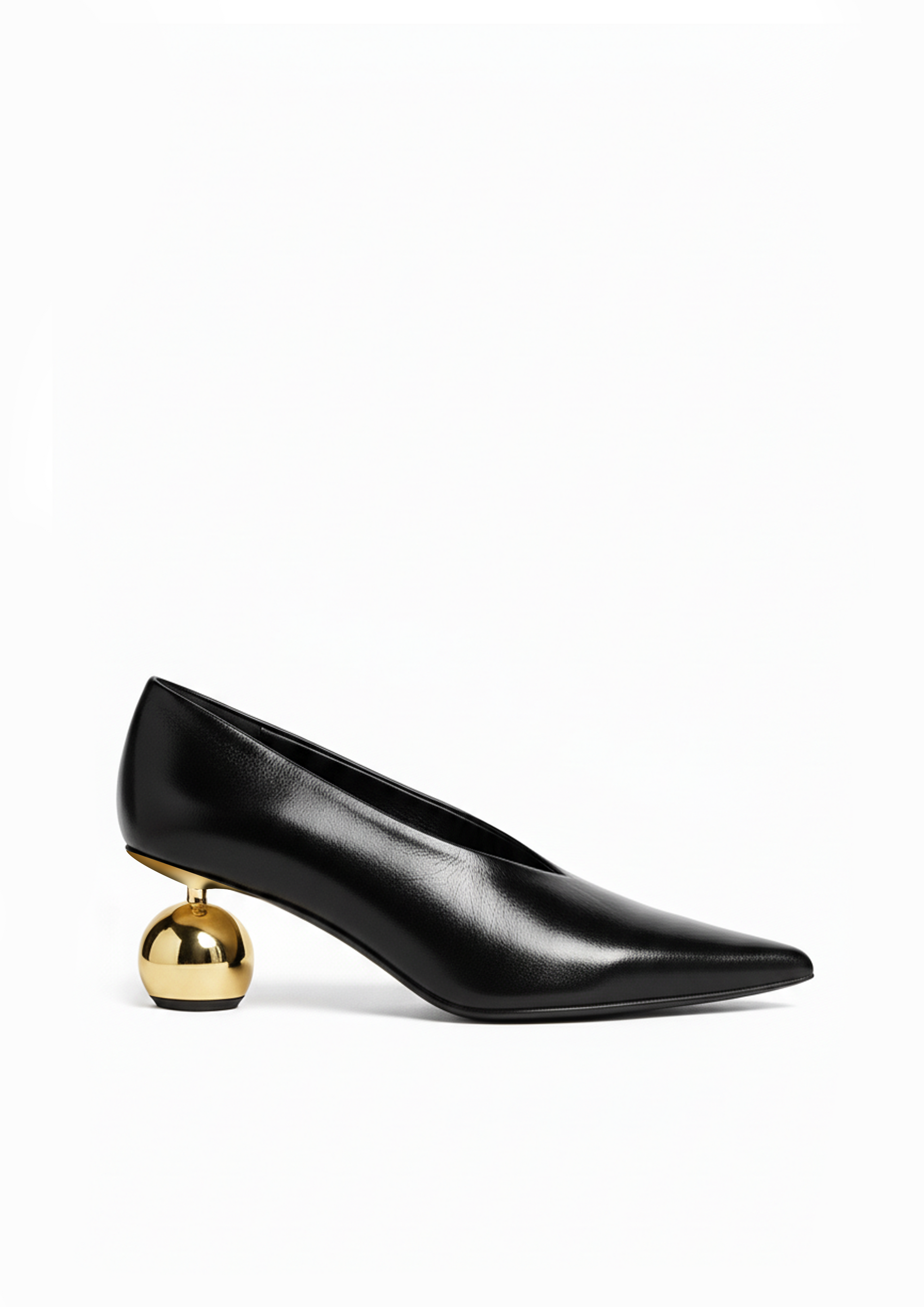 Stella Sphere Heel Pumps – Black