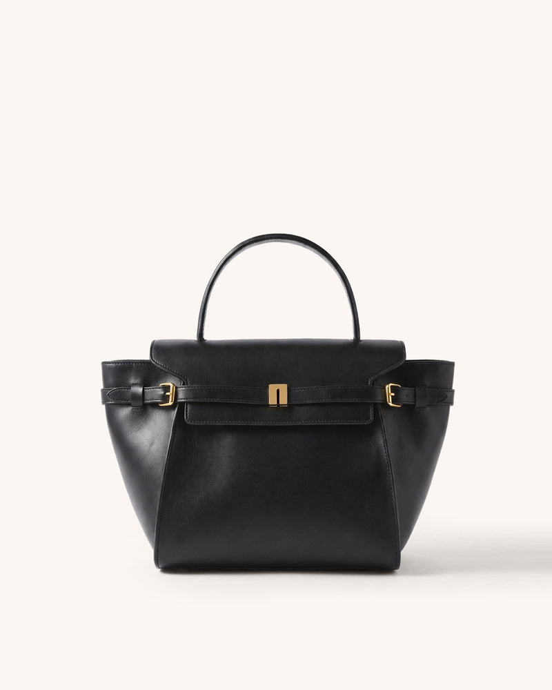 Riley Top Handle Bag - Black