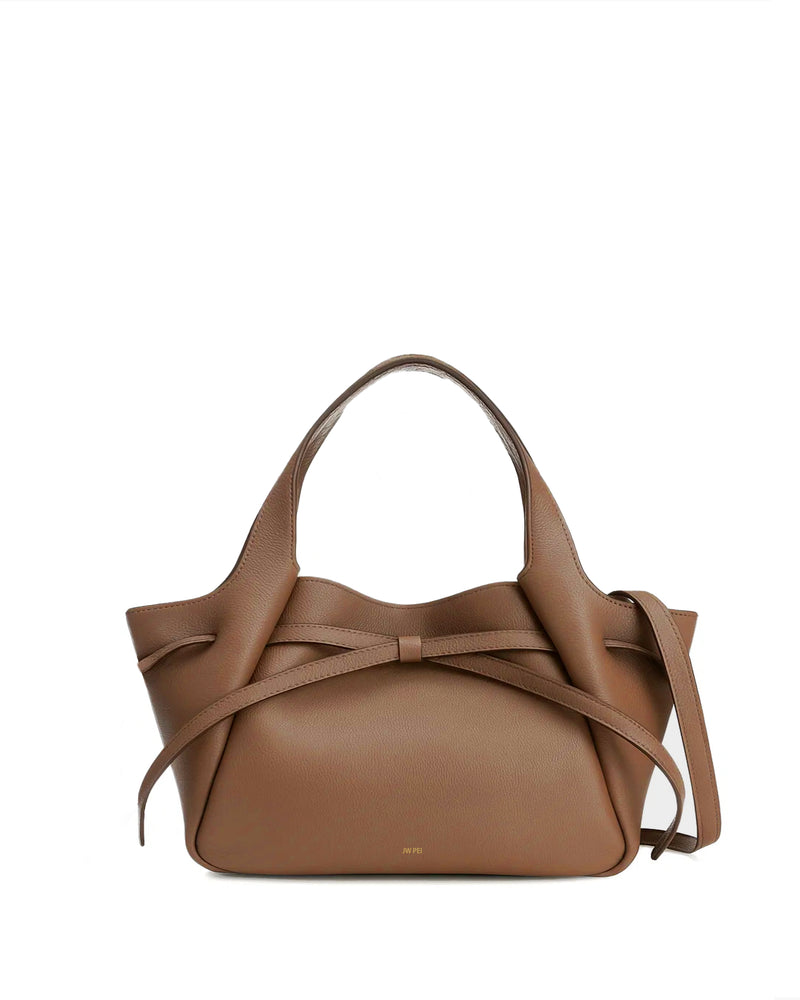 Anya Bow Tote - Brown