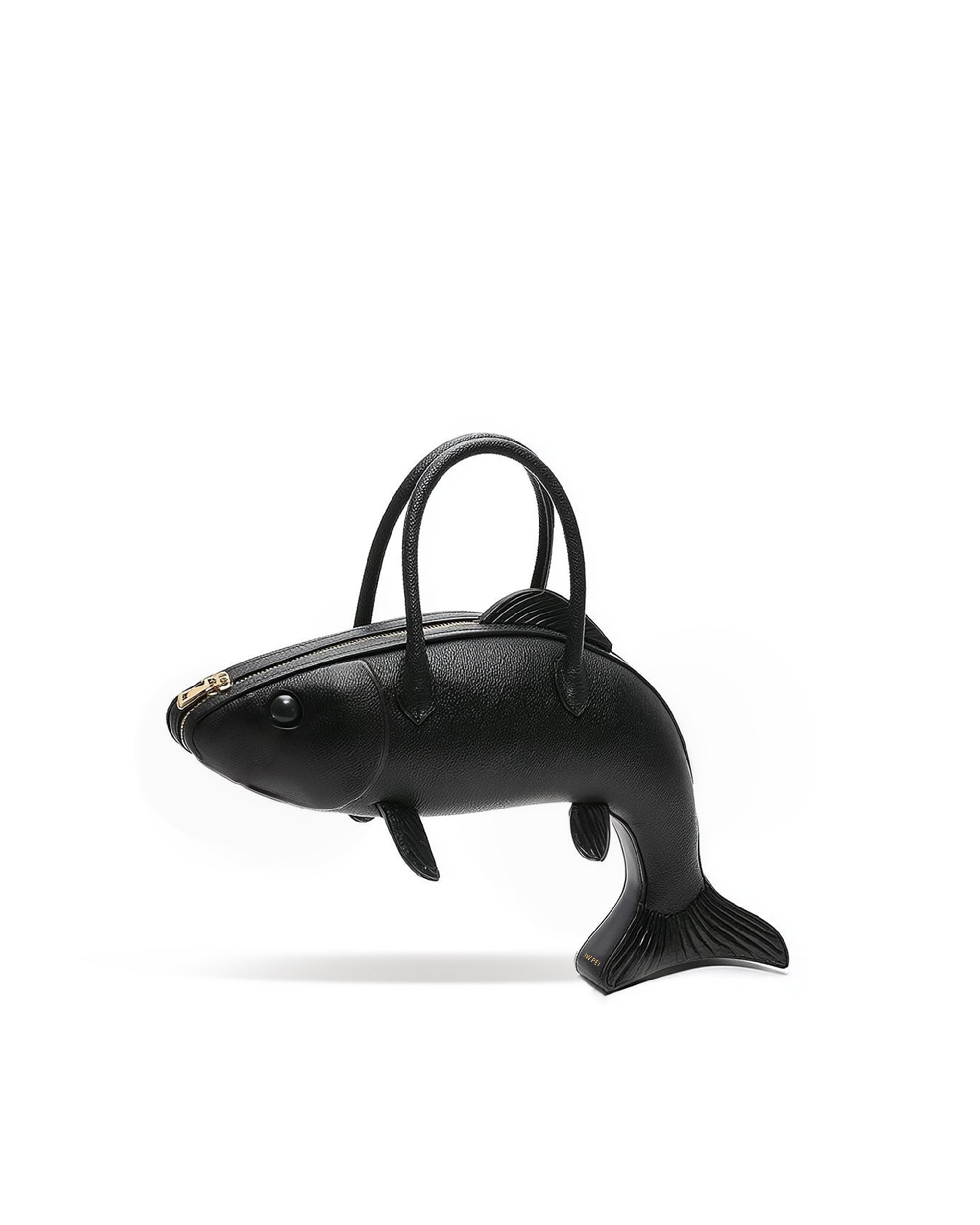 Kai Fish Top Handle Bag - Black