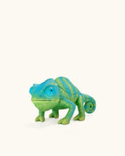 Hazel Chameleon Clutch - Green/Blue