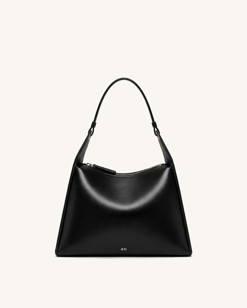Luna Soft Hobo Bag - Black