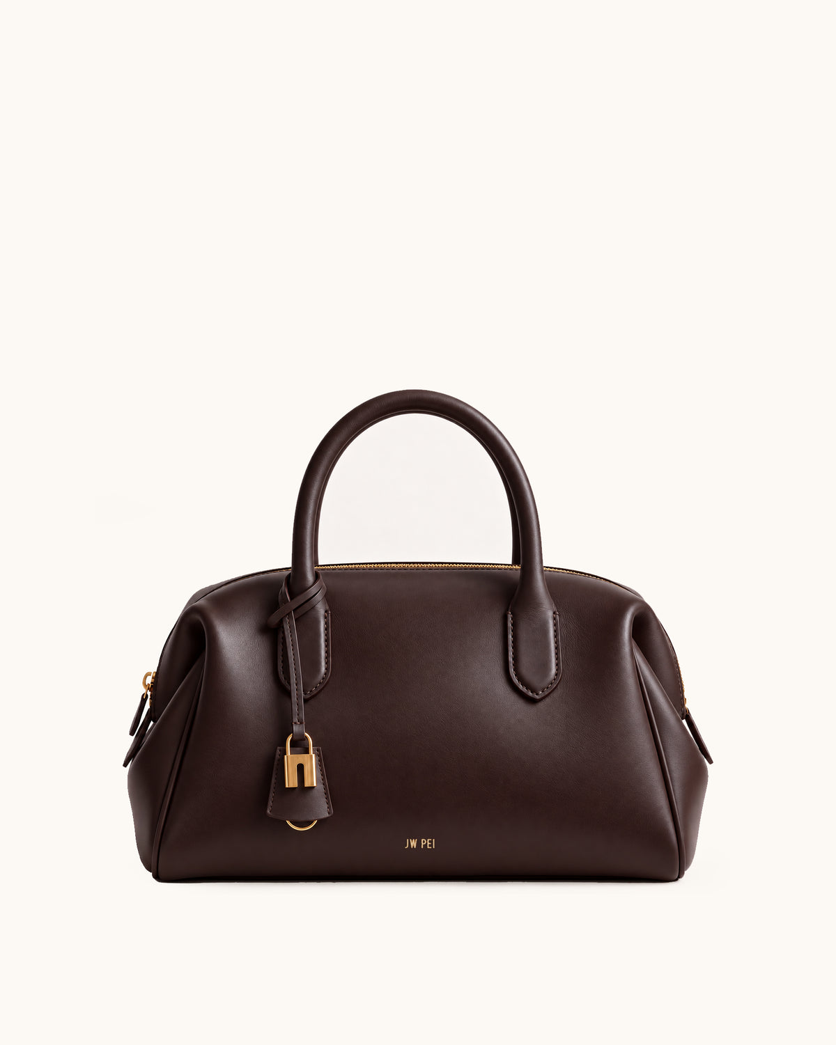 Ava Top Handle Bag - Brown