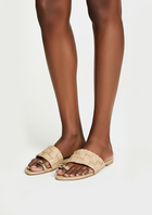 Ava Woven Toe Sandals – Neutral
