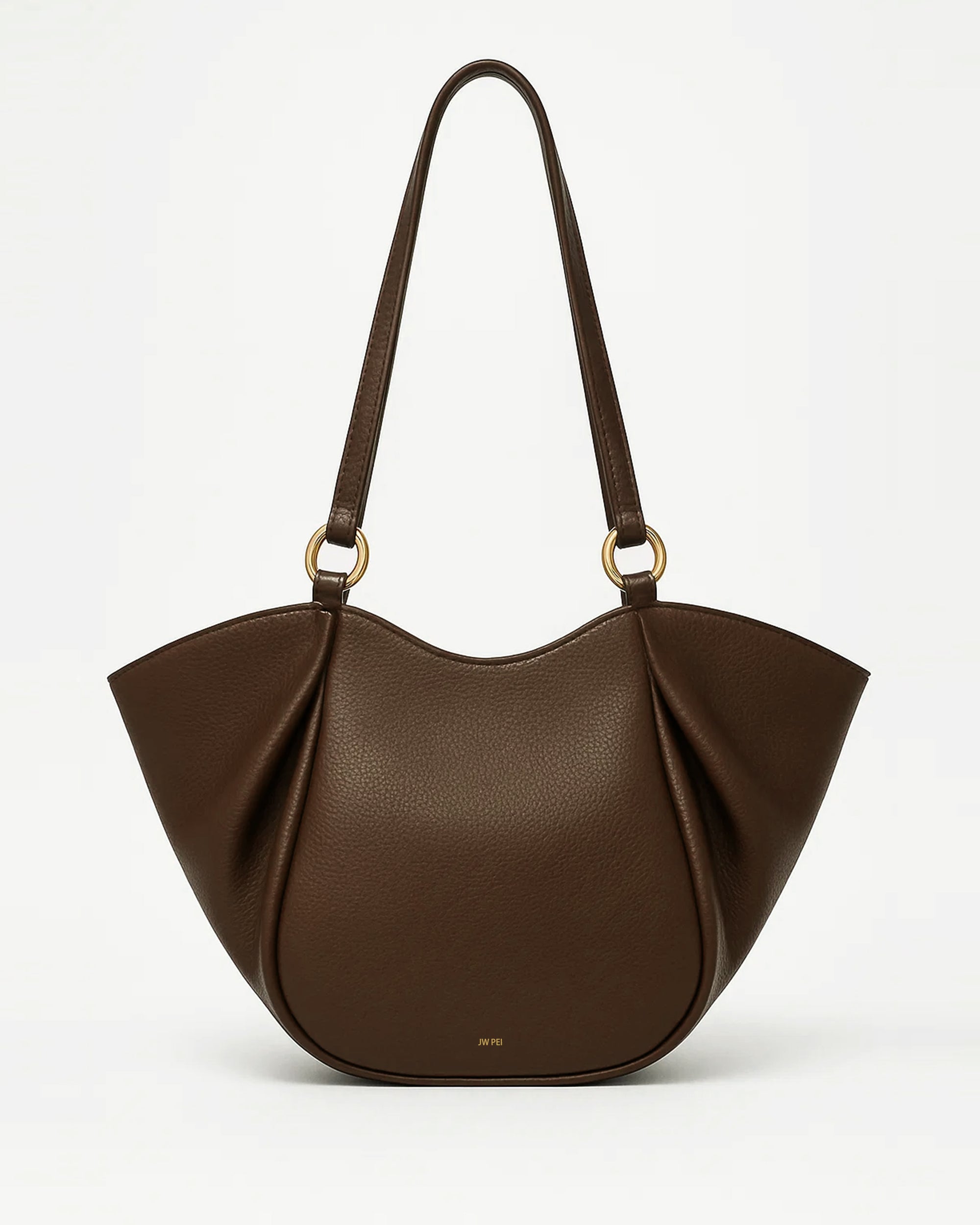 Luna Crescent Shoulder Bag - Brown