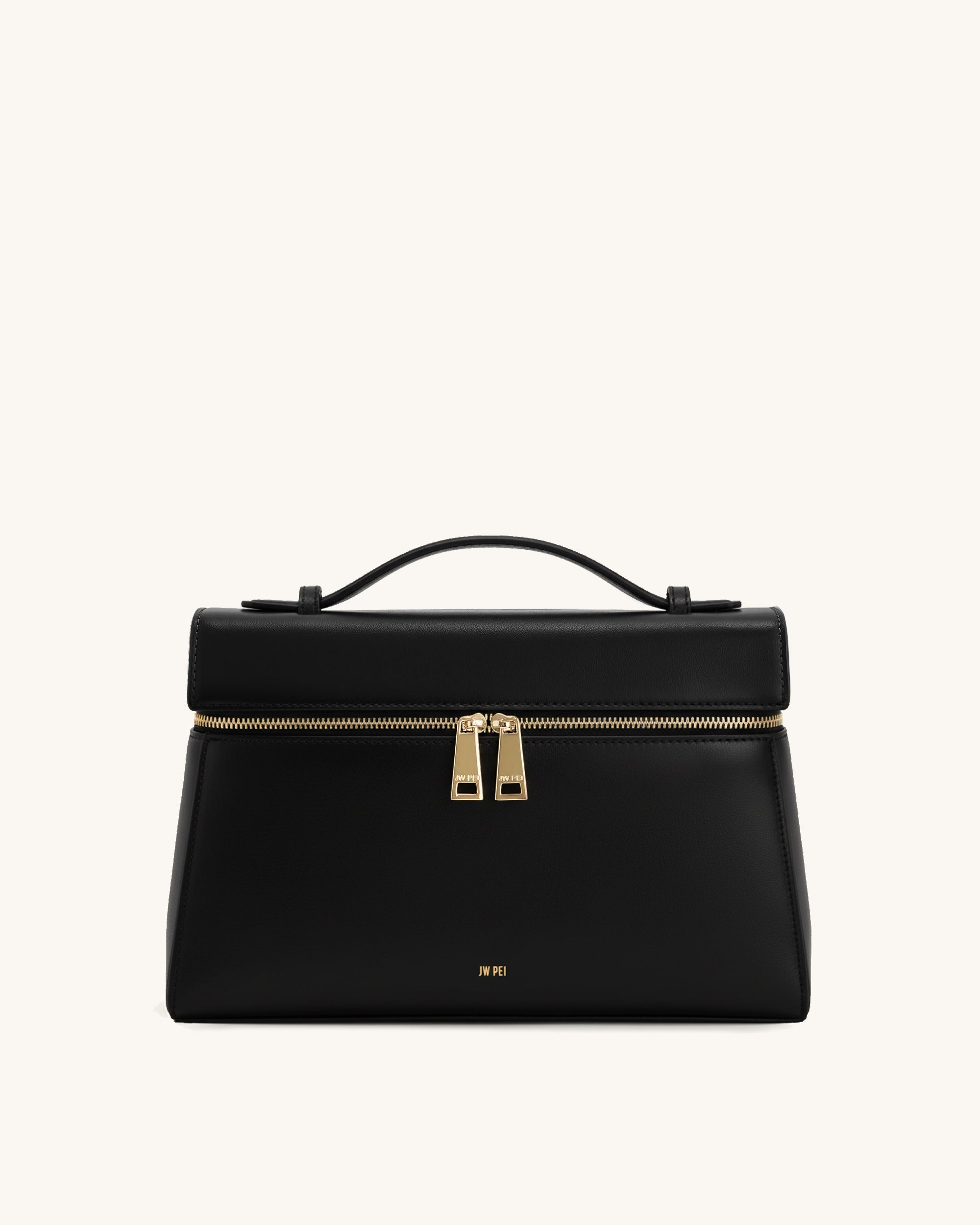 Thea Large Top Handle Bag - Black