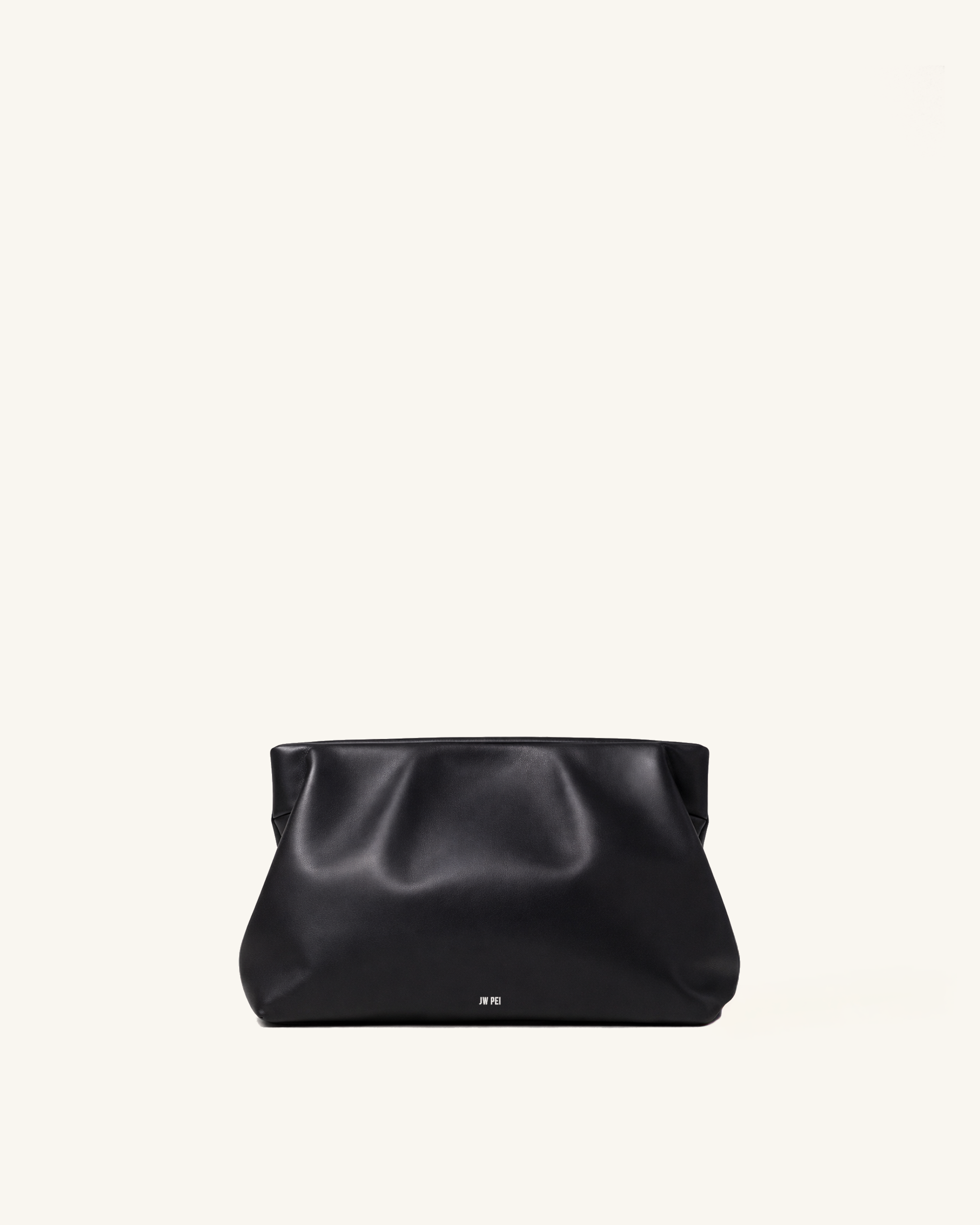 Ava Slouch Clutch - Black
