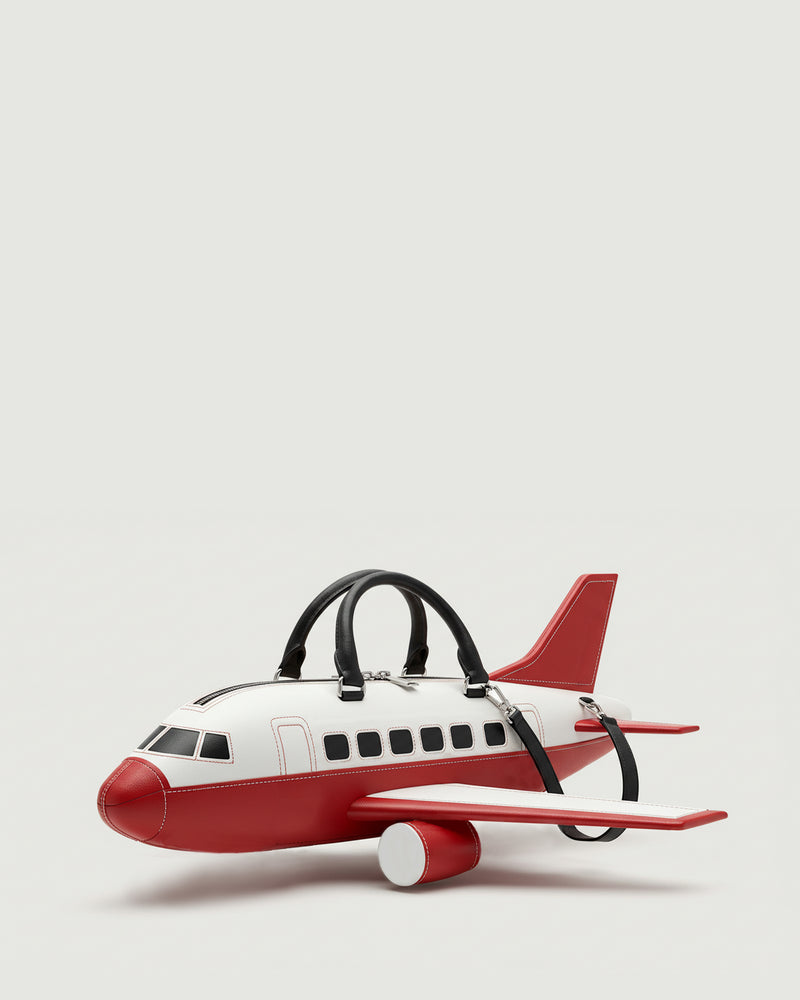 Jetliner Top Handle Bag - Red