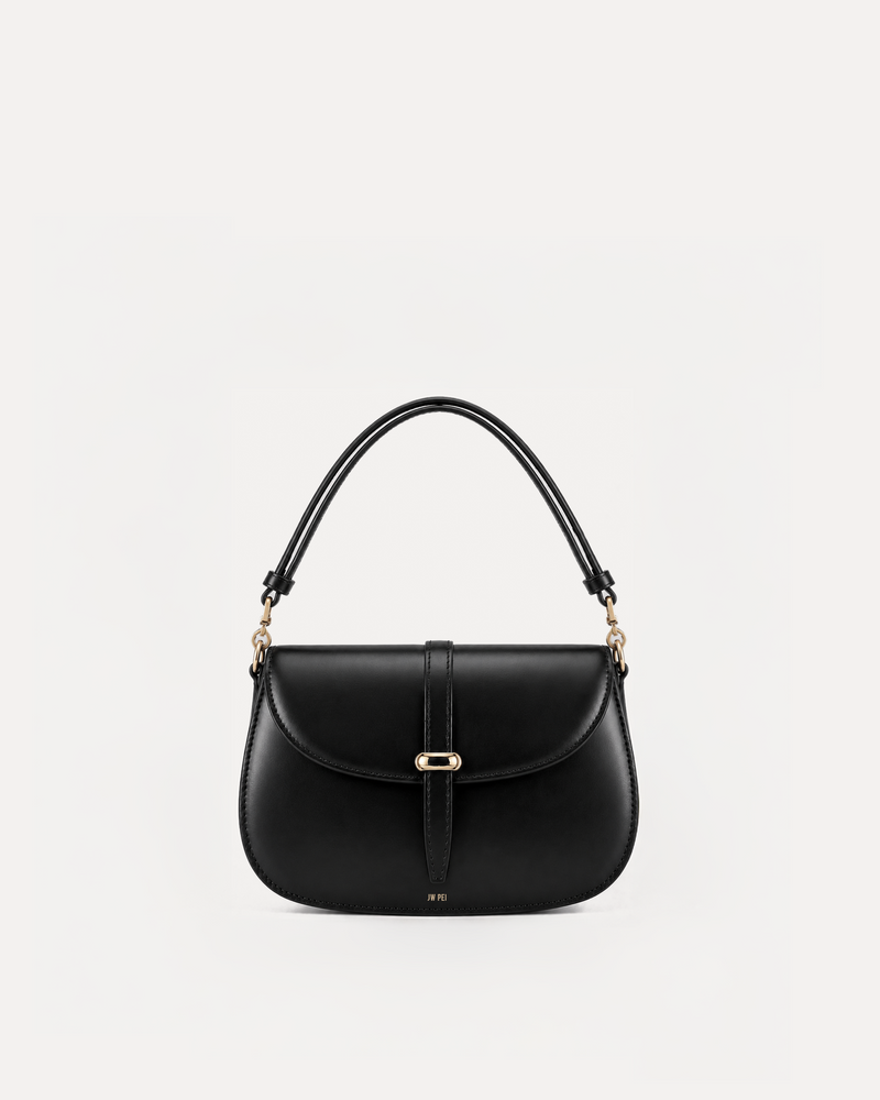 Cleo Saddle Bag - Black