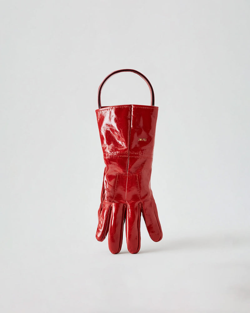 Arya Glove Top Handle Bag - Red