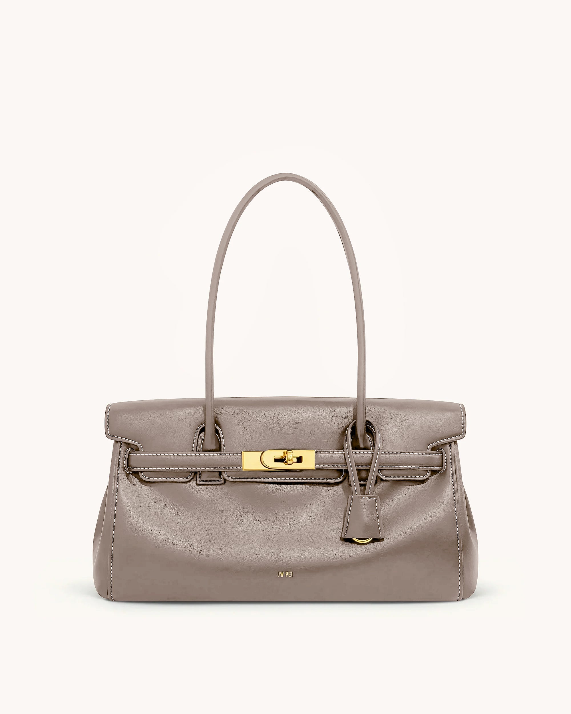 Yara Shoulder Bag - Gray Apricot