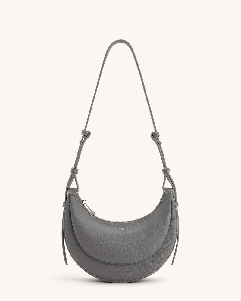 Swan Shaped Crossbody Bag - Black