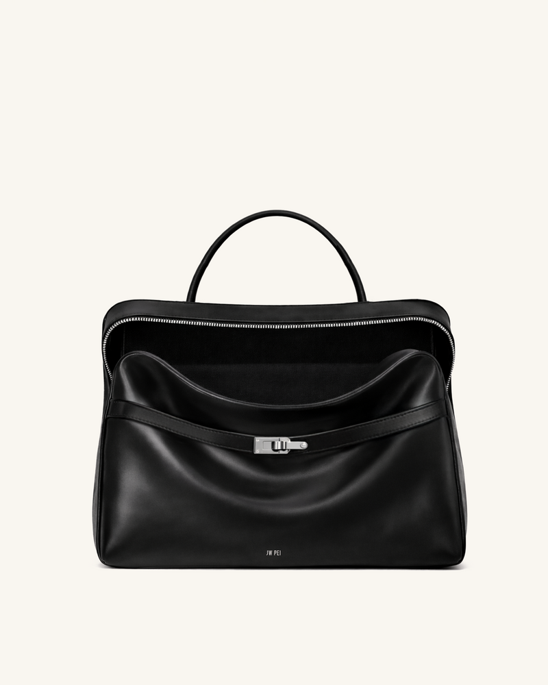 Nora Top Handle Bag - Black