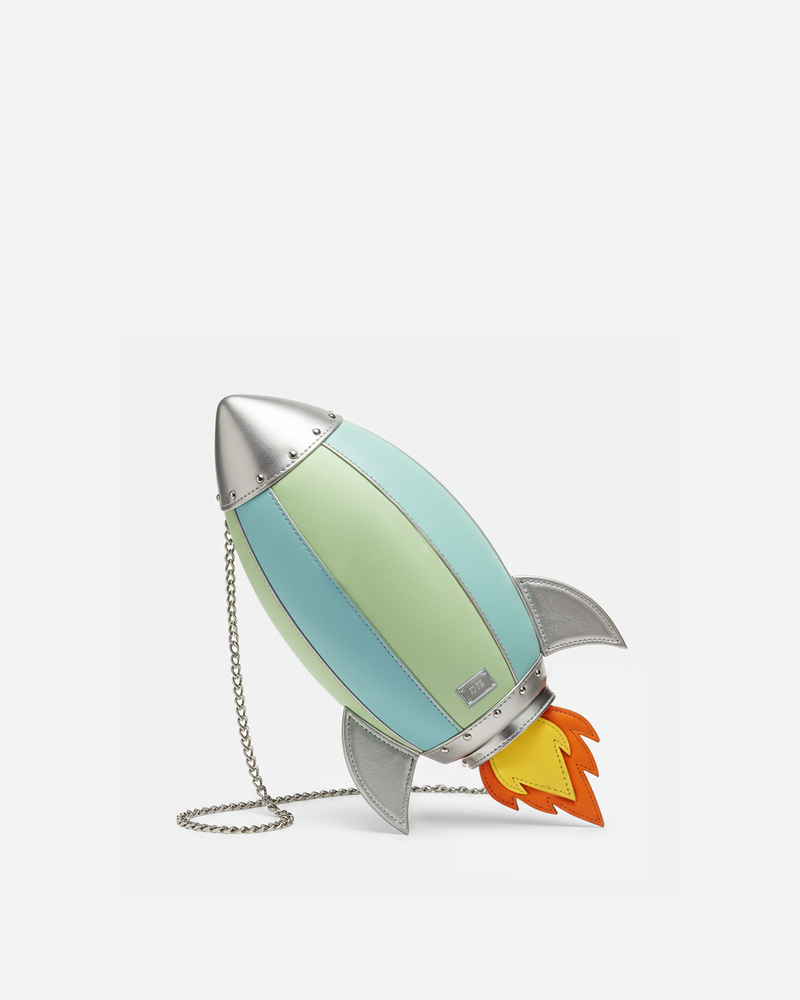 Nova Rocket Shaped Bag - Blue